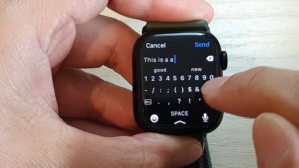 Bàn phím Qwerty giúp việc nhắn tin trên Apple Watch trở nên tiện lợi hơn